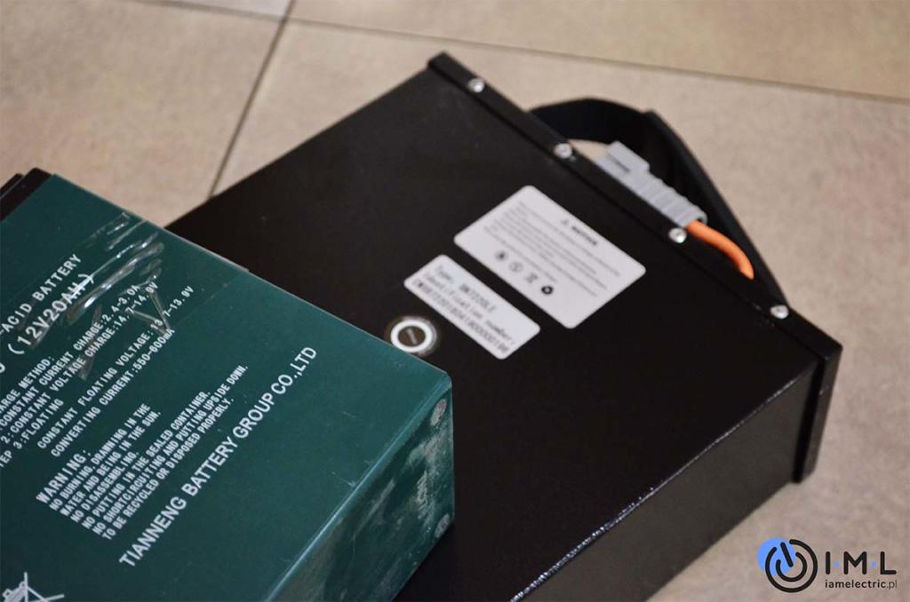 skuter elektryczny a bateria