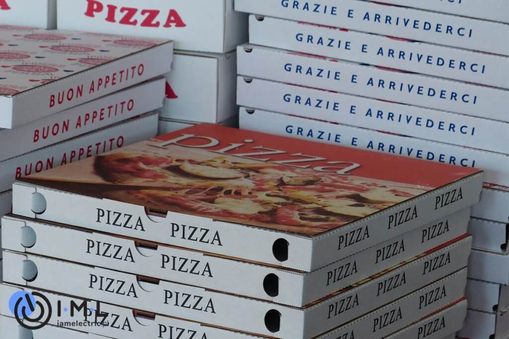 Skuter dostawczy dla restauracji