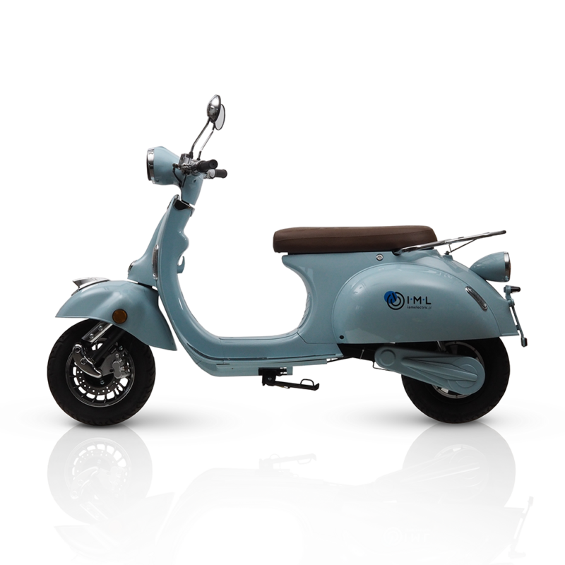 Retro skuter elektryczny Havana iamelectric niebieska