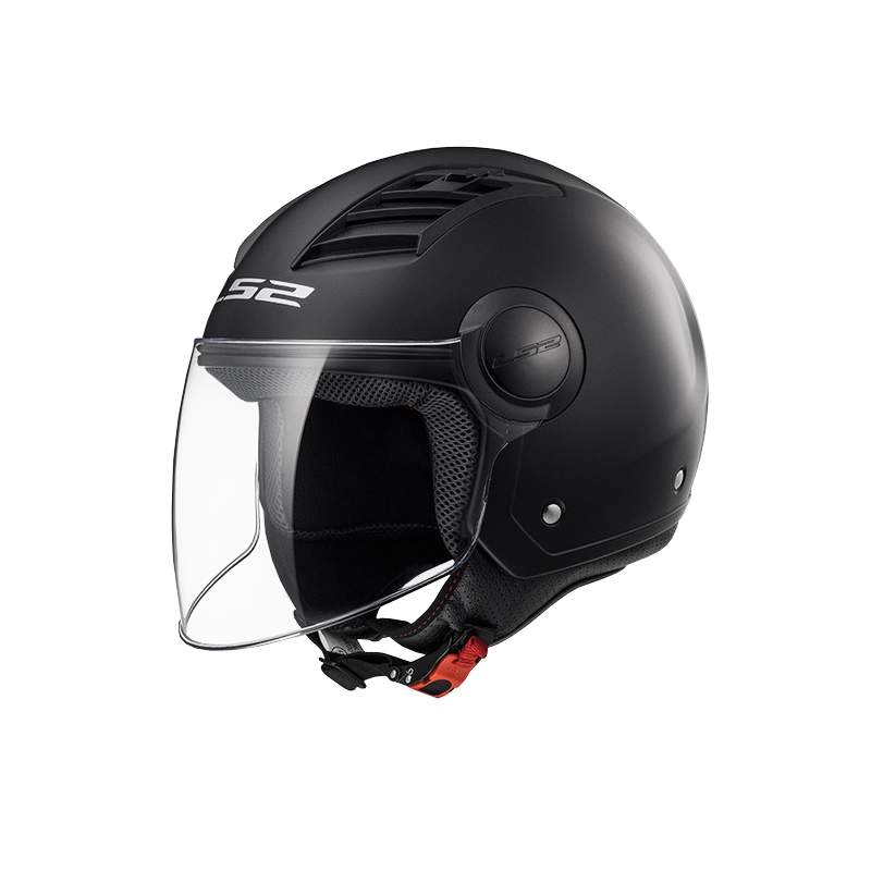 Kask motocyklowy ls2 czarny matt