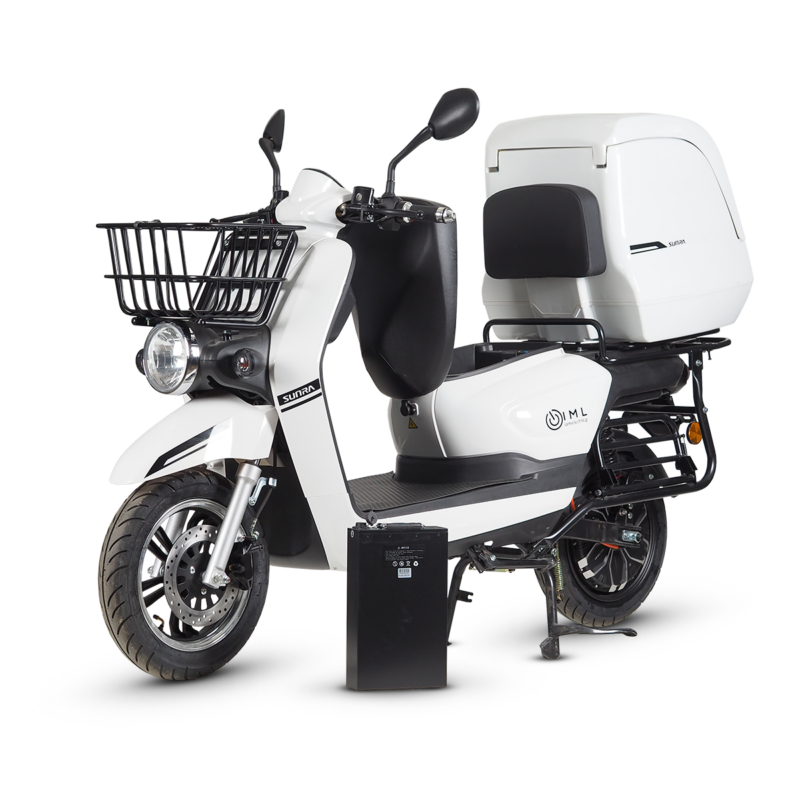 skuter elektryczny na dostawę żywności