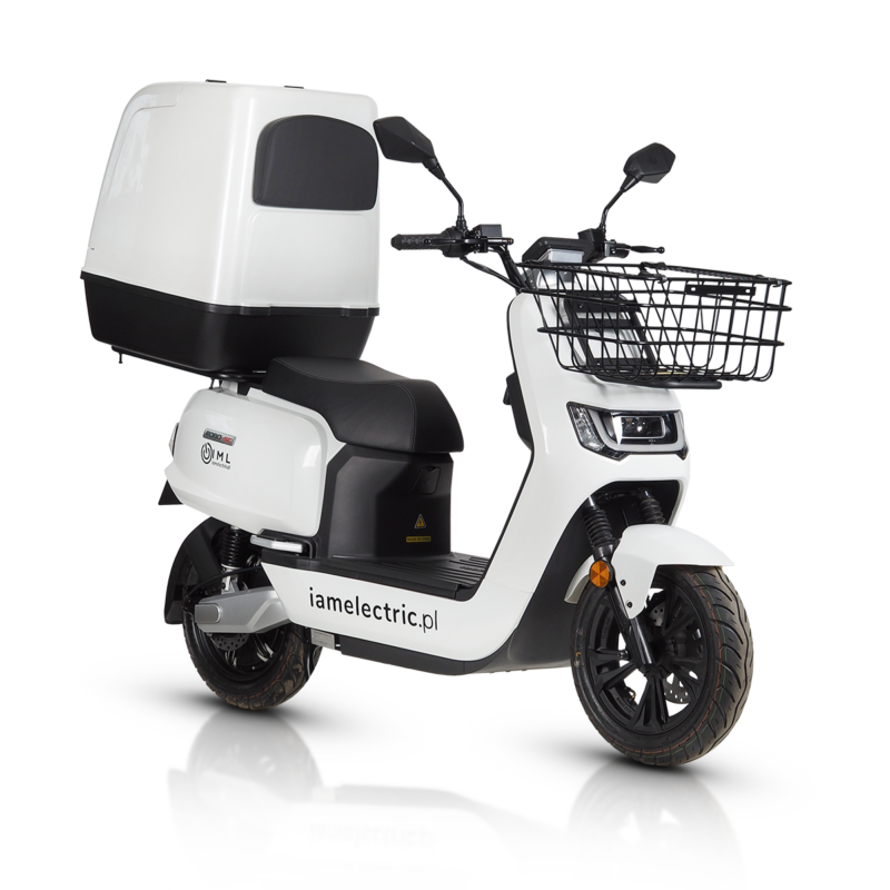 motocykl elektryczny dostawczy dla gastronomii