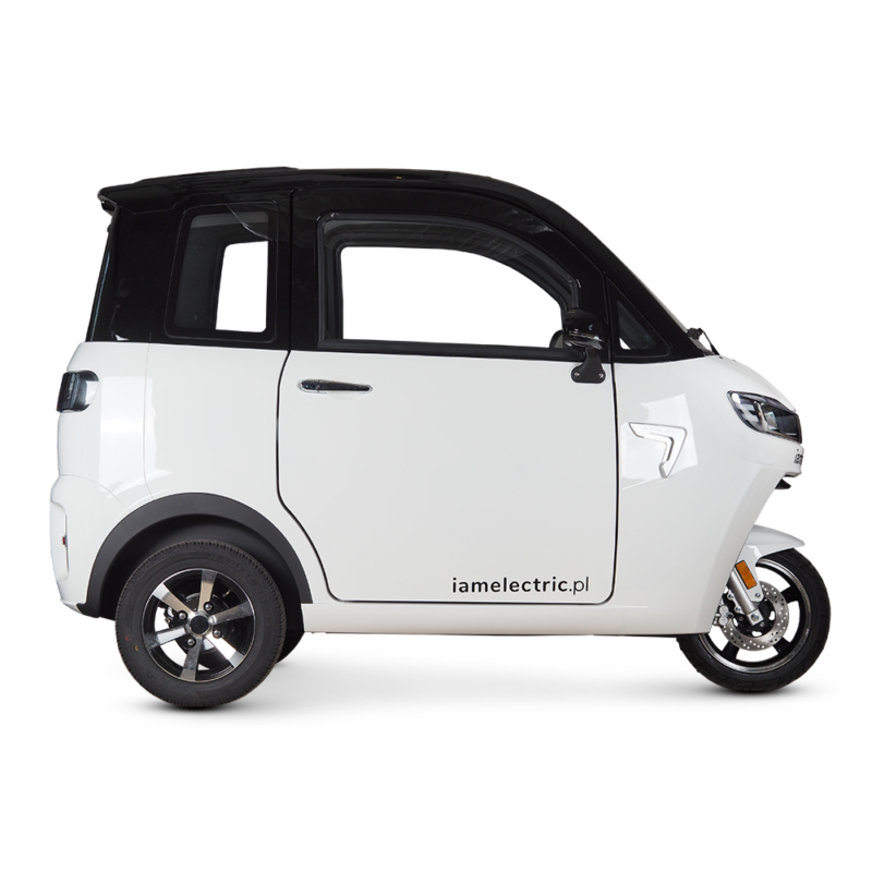 IML zabudowany motorower pixi ariel biały