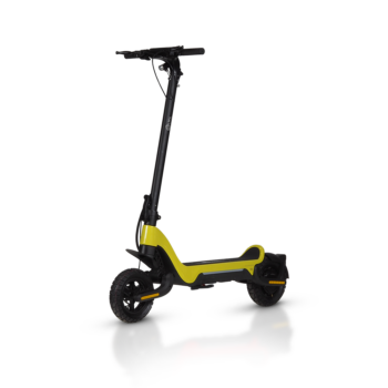 Żółta hulajnoga elektryczna X5 z silnikiem 600W IML