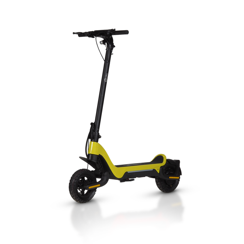 Żółta hulajnoga elektryczna X5 z silnikiem 600W IML