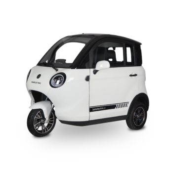 Motorower elektryczny trójkołowy zabudowany DORY acid