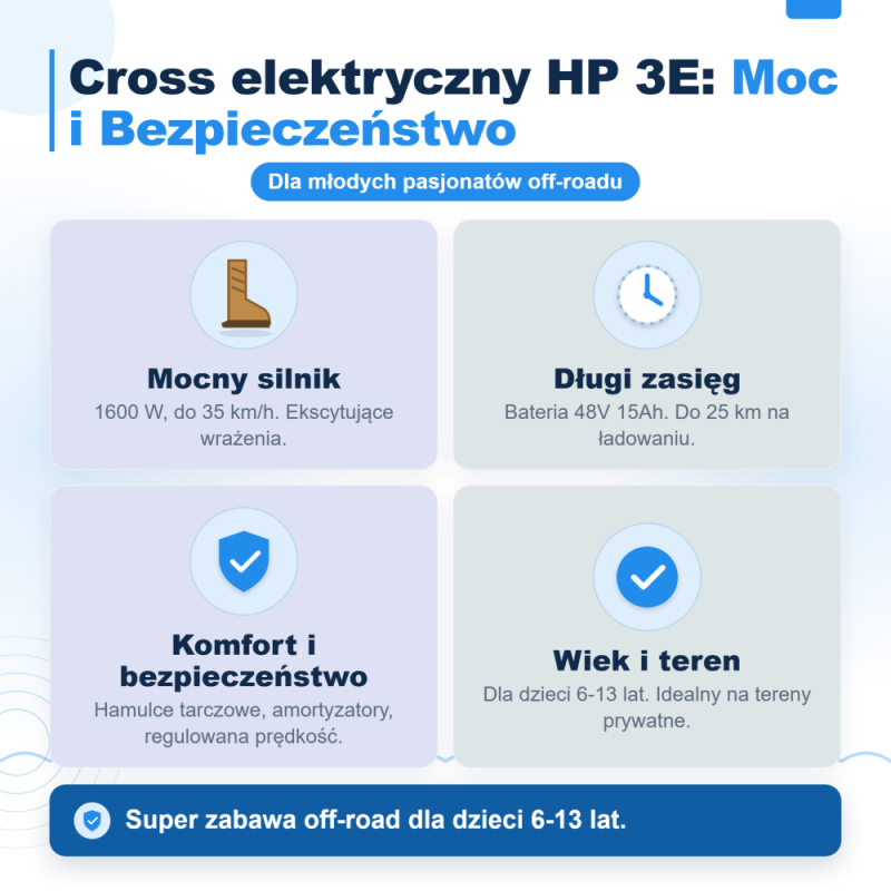 Cross elektryczny HP 3E