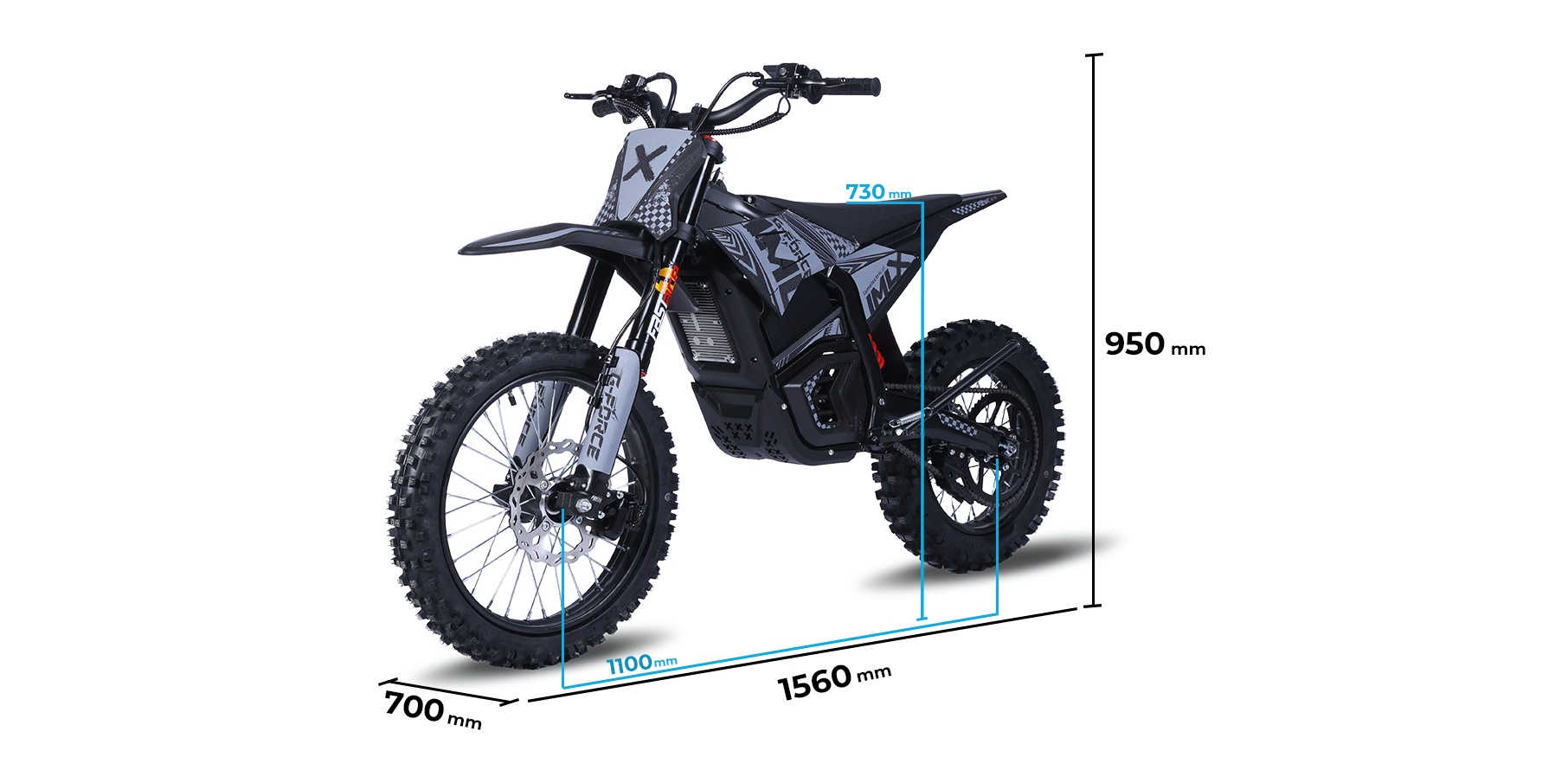 Wymiary G-FORCE Pro